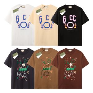 Мужская дизайнерская футболка Летние рубашки GU Роскошные брендовые футболки Мужские женские с коротким рукавом в стиле хип-хоп Уличная одежда Топы Шорты Одежда Футболки Одежда G-86 Размер XS-XL
