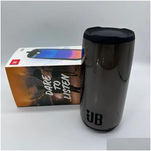 Przenośne głośniki PSE 5 bezprzewodowe głośnik Bluetooth Wodoodporny subwoofery RGB Bass Music z pakietem detalicznym Dostawa elektronika DHGKD