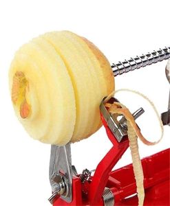 Apple Peeler Corer rostfritt stål Slicer Peeler Spiral Apple Potato Peeler Slicer Corer Drable Duty Blad Multicolor Peelers 2109420048
