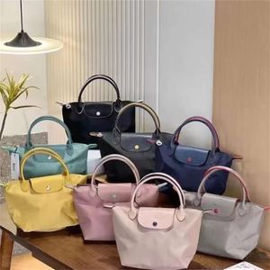 Moda náilon portátil dobrável bolinho saco para mulheres designer de luxo alta qualidade grandes médios e pequenos sacos de compras