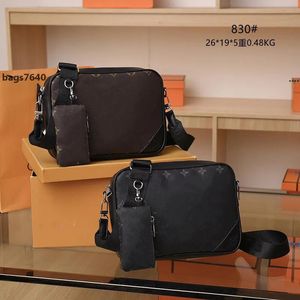 AA 5A Stucchi per spalle Designer Designer Croce Body Man Tri Messenger Satchels Satchel Fashion Canvas Coin Borse Mini Pacchetto composito Backp