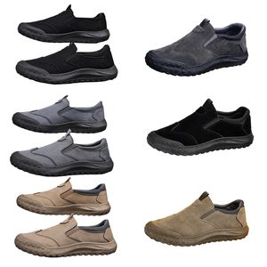 GAI Men's shoes, spring new style, one foot lazy shoes, comfortable and breathable labor protection shoes, men's trend, soft soles, sports and leisure shoes eur size man 39 XJ