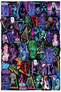 50 pz adesivo Neon Mix Anime My Hero Academia Graffiti Adesivi Computer per auto Telefono Bike Laptop Adesivo impermeabile freddo9736469