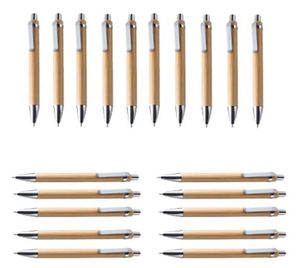 Bambus i narzędzia do pisania drewna Ballpoint Pen 60 sztuk 2135039