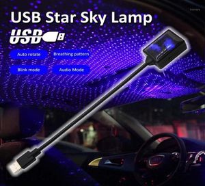 360° 12V USB LED Car Roof Star Night Lights Projector Light Interior Ambient Atmosphere Galaxy Lamp Decoration Light USB Plug16837634