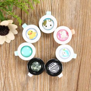 Anti-mosquito Button Cute Animal Cartoon Mosquito Repellent Clip for Baby Buckle Non-toxic Mosquito Repellent Buckle Pest Control Mixed LL