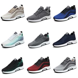 Mens Running Shoes Gai Breattable White Black Blue Red Platform Shoes Breattable Sneakers Trainers Lightweight Walking Two