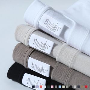 Oversized Men T-shirt 100 Cotton O-neck Basic Women Plain Shirt Short-sleeve High Quality Top Tee Off White Solid Clothing 240227