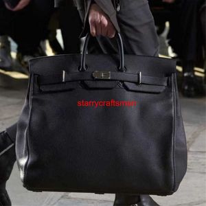 Handgefertigte Handtasche aus echtem Leder Bk50 Handtaschen mit hoher Kapazität 2024 Neue Geschäftsreisetasche mit großer Kapazitäthave logo HBYW