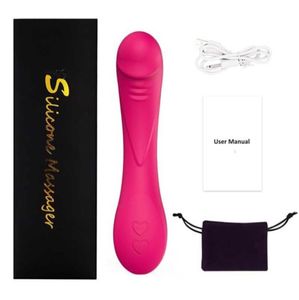 Giocattolo del sesso Massaggiatore Tutta la vagina Giocattolo g Spot Spinta Piccolo vibratore per dildo Adulto per donna Uomo Penis1965834