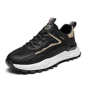 Sapatos esportivos masculinos para homens sapatos casuais leves ao ar livre confortável respirável forro de malha macia antiderrapante sapato masculino absorvente tênis de corrida aa05