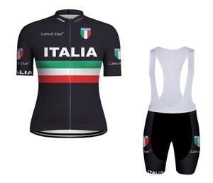 Zestawy wyścigowe Lairschdan Włochy Jersey Set Completo Ciclismo Estivo 2021 Letnie ubrania jeździeckie Men Mtb Rower Strój rowerowy WE6561170