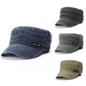 Top kapaklar tasarım vintage ayarlanabilir yaz erkekleri kadın moda pamuk düz üst şapka klasik marka vizörü açık gorras