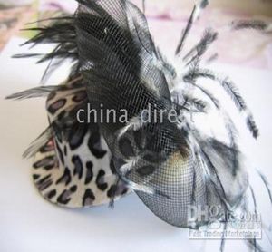 Feminino pena fascinator chapéu grampos de cabelo arcos véu arco pena barrette 40 pçslote 20902688592