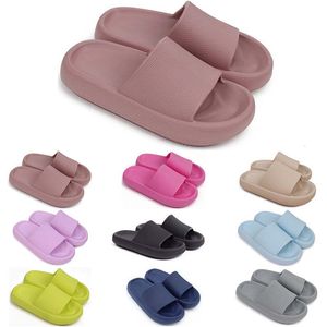 Gratis fraktdesigner 15 Slides Sandal Slipper For Men Women Gai Sandals Mules Men Women Slippers Trainers Sandles Color18