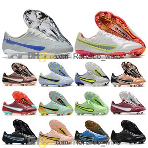 هدية حقيبة رجال عالية الكاحل لكرة القدم أحذية Tiempo Lemend 9 Elite FG Firm Ground Cleats Tiempo Legend IX Neymar ACC Soccer Shoes Tops Outdoor Trainers Botas de Futbol