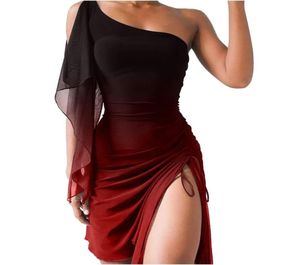 Sukienki swobodne dla kobiet39s odzież robocza Bachelorette impreza raglan rękawy robocze mundury zimne mundury ramię w kobiecie Casua5292101