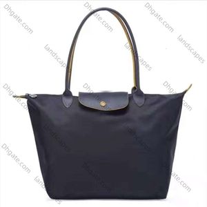 Neue Nylon Leder Stickerei Drachen Umhängetasche Mama Tasche Knödel Tasche Mode Einkaufstasche Große 31*7,5*31 Kleine 25*6*25