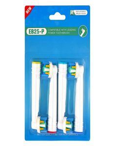 Escovas de substituição para escova de dentes elétrica fio dental ação higiene oral acessórios limpos 10packlot5963813