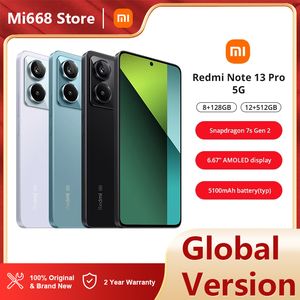 Xiaomi Redmi Note 13 Pro 5G Globalバージョン256GB/512GB Snapdragon 7S Gen 2 6.67 