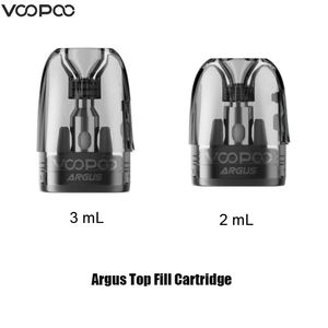 Cartucho VOOPOO Argus Pod Top Fill 2ml 3ml 0,4/0,7ohm RDL para Argus Pod/P1/G/Pod SE/P1s/G2/P2 Kit E Cigarro