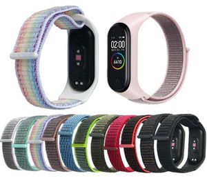 Nylon Strap for Xiaomi Mi band 5 4 3 replaceable Bracelet Mi band4 band3 Sports Wristband Breathable Bracelet for Xiomi Miband 3 43514372