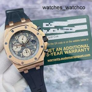 Orologio antico Tourbillon Orologi da polso Orologio da polso AP Royal Oak Offshore Serie 26470OR Orologio da uomo Oro rosa 18 carati Con data timer Orologio meccanico automatico da 42 mm