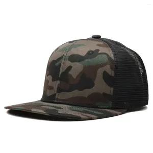 Ballkappen NORTHWOOD Outdoor Herren Snapback Hut Sommer Baseball Atmungsaktive Mesh Trucker Frauen Camouflage Sun Cap Hip Hop Knochen