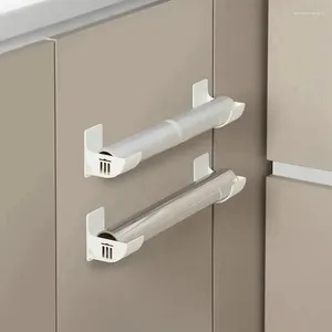 Dispenser per contenitori per pellicole per contenitori per rifiuti da cucina, portasacchetti per rifiuti a parete, per scaffale