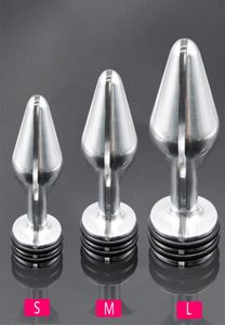 Metall-Analplug Heavy Corona Anus Electro Stimulate BDSM Sexspielzeuge für Paare273L3146096