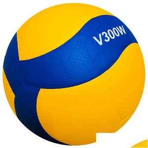 Balls Style High Quality Volleyball V200Wv300W Competition Professional Game 5 Indoor Training Equipment 230613 Drop Delivery Dhwjv