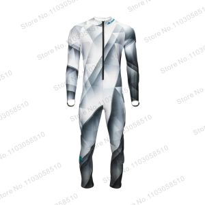 정장 성능 GS Race Pak Winter Flens Jumpsuits Eendelige Skipakken Onafhankelijke Skiracing Opgevuld 내리막 속도 GS Pak