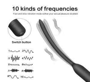 Длинные звуки Пробка для пениса Тренировка уретры Расширители уретры Секс-игрушки для мужчин Мягкие силиконовые катетеры Гей-мастурбация C190105012644317