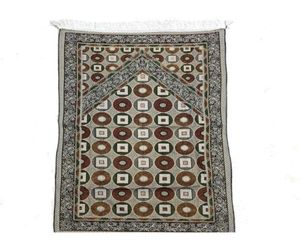 Cały 70x110cm cienki islamski muzułmańska modlitwa Mat Salat Musallah Modlitwa dywan tapis dywan tapete banheiro isl jllnet8138723