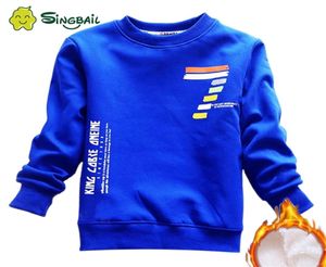 Sweatshirts Children039s Çocuk Giysileri Erkek Kız Sweater Bebek Giysileri Sıradan Mektup Karikatür Uzun Kollu Çocuklar039S Giysileri8125253