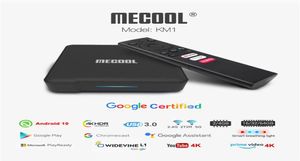 MECOOL KM1 ATV AMLOGIC S905X3 Android 90 TV Box 4GB RAM 32GB 64GB ROM WIFI 4K HD Google Set Top309S9380287