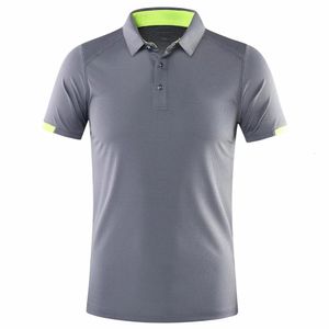 Mężczyźni Kobiety z krótkim rękawem koszule golfowe Outdoor Training Sportswear koszulka Polo Badminton Ladies Golf Apparel Sport koszulka 240226