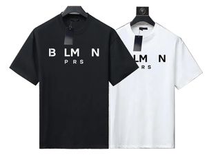 T-shirt da uomo Camicia da uomo firmata Moda estiva puro cotone girocollo stampa lettera manica corta abbigliamento casual da uomo e da donna M-3XL