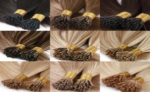 100gpack i Tip Hair Extension stick Prebonded Fusion Straight Hair 100strandspack 12p6132712922