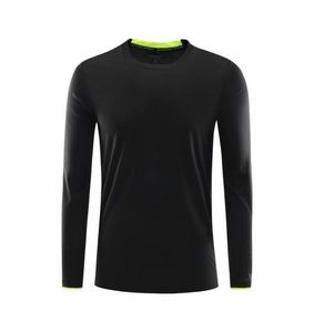 balck Long Sleeve Running Shirt Men Fitness Gym Sportswear Fit Quick dry Compression Workout Sport Top7623766