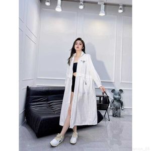 designer P Home 23 AutumnWinter New Trendy Cool Offset Printing Letter Loose and Slim Style Windbreaker Rush Coat Not Returnable 6OKH