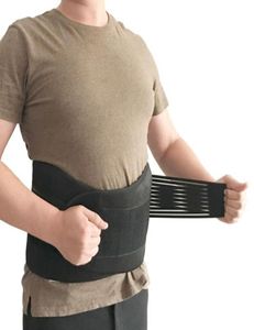 XXXXL Ortopedico Neoprene Compressione Tutore per la schiena Vita lombare Cintura di supporto per l'anca per dolore al nervo sciatico Mal di schiena6324794