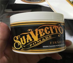 Suavecito Pomade Gel 4oz 113g Stile forte che ripristina i modi antichi è un grande scheletro di capelli lisci indietro Olio per capelli Cera Fango2708857