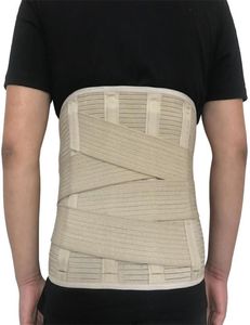 Cinto de suporte de cintura ampliado, espartilho de suporte lombar para coluna ortopédica, cinta lombar para homens e mulheres, 33 cm de largura 8632917