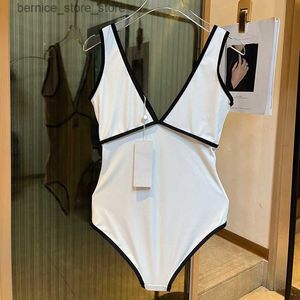 Women's Swimwear High Quality Designer Ladies Summer Beach Bikini Underwear Womens Swimsuit Sexy Bathing Suits One-piece Swimsuits CHD2306276 Q240306