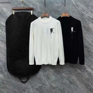 Maglione da uomo di marca Camicia firmata Maglioni a maniche lunghe abbigliamento da uomo Moda Stile graffiti LOGO top dolcevita maglione lungo canottiera Mar 06