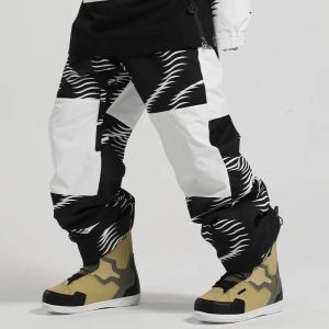 Hosen Skihosen für Männer und Frauen, thermische Snowboarden -Overalls, Outdoor -Hosen, wasserdichte Sport, Bergski, Schneehose, WI