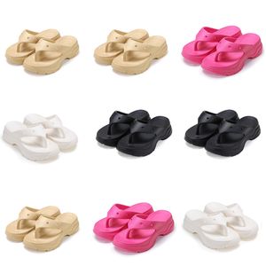 summer new product free shipping slippers designer for women shoes White Black Pink Flip flop soft slipper sandals fashion-014 womens flat slides GAI outdoor shoes