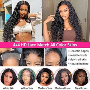 13x4 Glueless rakt mänskligt hår för kvinnor Transparen Lace Frontal Human Wig Glueless Peruansk Short Bob Curly Human Hair Wig For Black Women