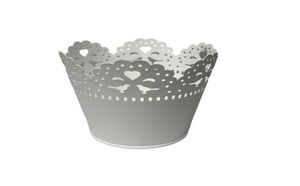 D10XH10CM VIT VASE MINI FLOMER PLANTER FÖR VÄRKTABLEBABLE CENTERPIECES HEM DECOR HOLDDED DESIGN HELA4302229